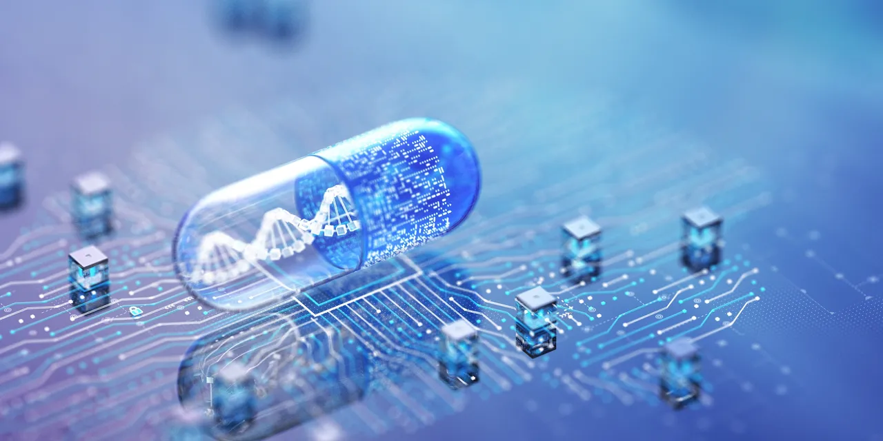 3D DNA Module in Tranparent Capsule